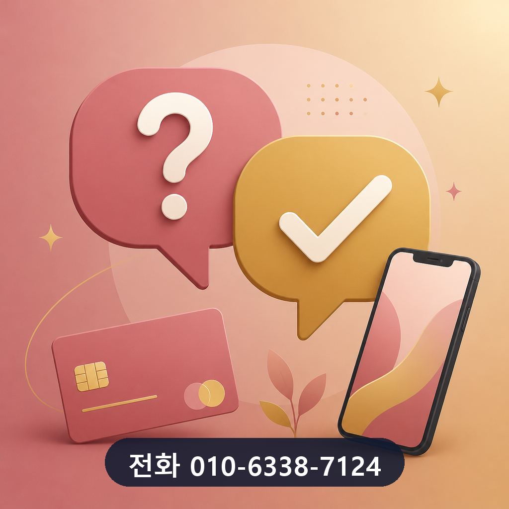 카드 현금 서비스 자주 묻는 질문 이미지
